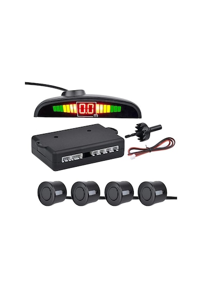GPR AUTO PARTS TÜRKÇE KONUŞAN PARK SENSÖRÜ LED GÖSTERGELİ SİYAH