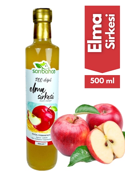 Sarıbahçe Elma Sirkesi 500 ML