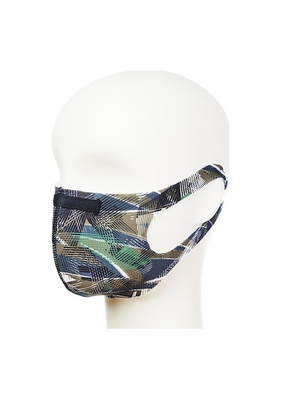 BLACKSPADE Unisex Koruyucu Maske Çizgi-Hat Desen M