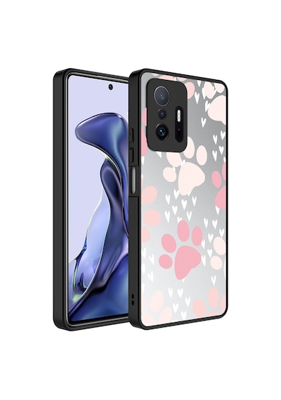 Mi 11t Pro 5g Kılıf Aynalı Desenli Kamera Korumalı Parlak Mirror Kapak - Pat Pati Pati