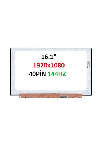 Hp Victus Gaming 16-d1050nt 7h8y4ea Ekran 16.1 Slim 40 Pin Fhd 144hz Panel