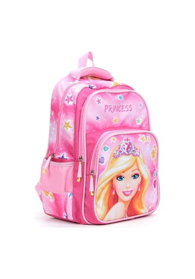 Soft Princess Barbie Okul Çantası + Beslenme + Kalemlik + Barbie Kız Çantası Atcık Çanta