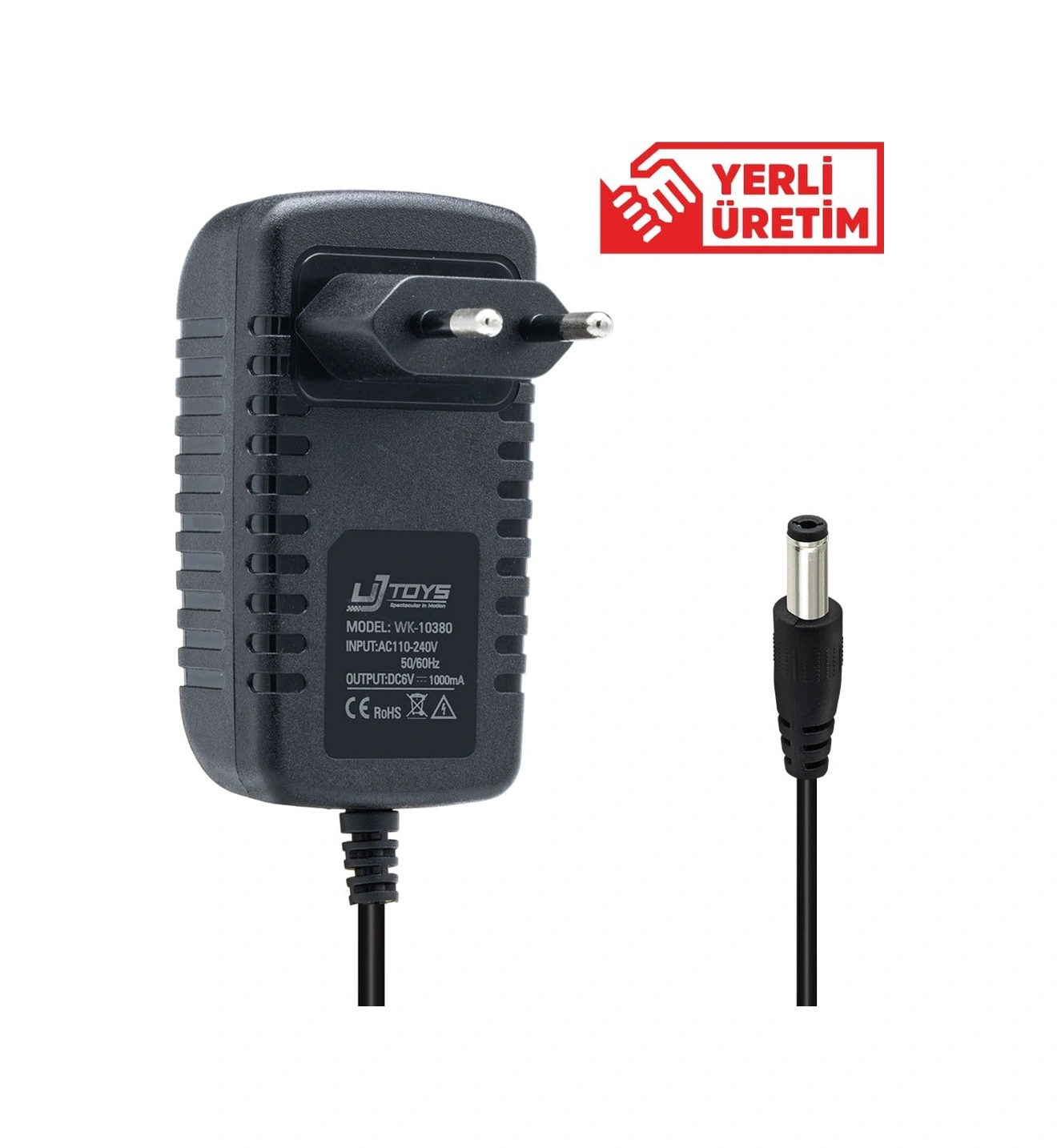 Uj Toys Wk-10380 6 Volt 1 Amper Priz Tipi Adaptör