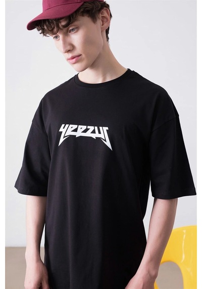 Startmore Unisex God Wants You Yeezus Siyah Tshirt Siyah