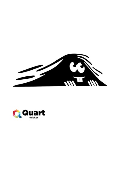 Dişlek Bagajdan Bakan Adam Oto Sticker