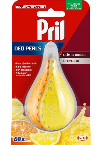 2 Adet Pril Bulaşık Makinesi Deodorantı
