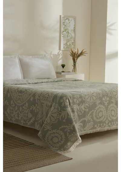 Karaca Home Avery Müslin Çift Kişilik Tek Pike Mint