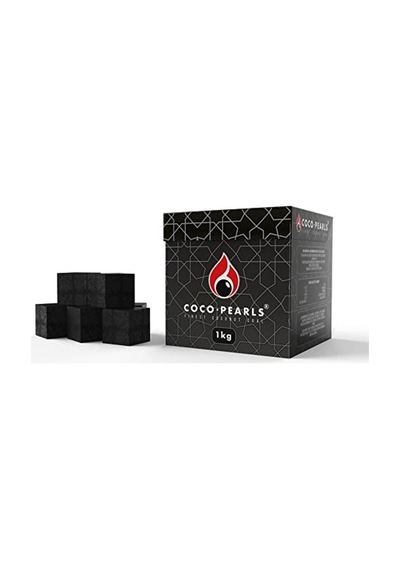 Cocopearls Nargile Ve Barbekü Kömürü 100% Hindistan Cevizi, 1 Kg