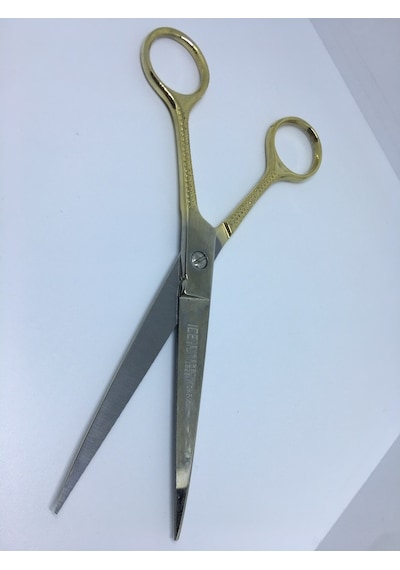 Taksun Berber Makası Altin Sap Çelik Kod:605G No:6.5 17.5 Cm