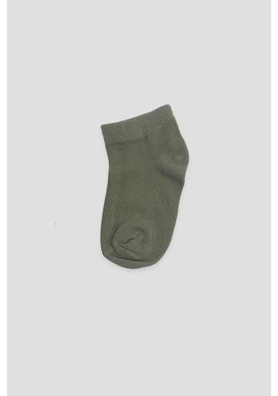 Defne Baby Unisex Bebek Ve Çocuk Basic Premium Pamuklu Patik Çorap Seti Çok Renkli