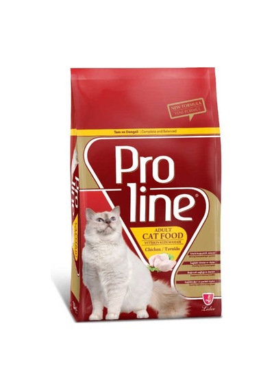 Proline Tavuklu Yetişkin Kedi Maması 3 x 1500 G