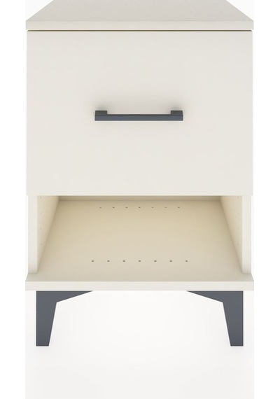 Arges Komodin Tek Çekmeceli 44x30x64 Aytaşı-aytaşı Aytaşı