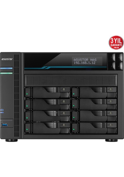 ASUSTOR AS6508T 8 YUVALI 8GB NAS DEPOLAMA ÜNİTESİ