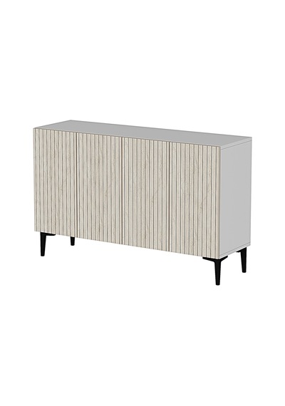 Ka1214bt Zeynep Konsol Ve Tv Sehpası Beyaz-traverten 120cm
