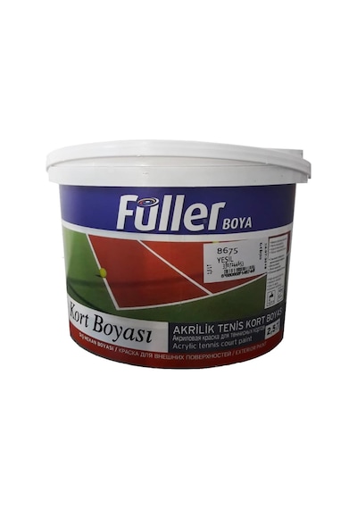 Füller Tenis Kort Boyası Beyaz 2,5 Litre (368108149)