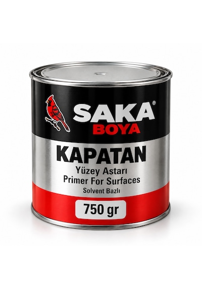 Saka Boya Hızlı Kuruyan Kapatan Astar 0,750 L Beyaz İs, Pas Ve Leke İzolasyon Astarı Diğer