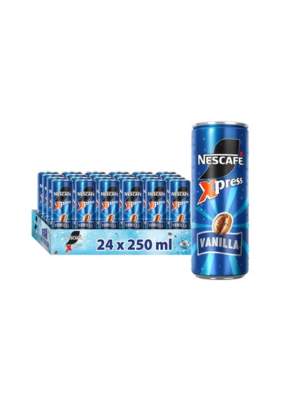 Nescafe Nestlé Xpress Vanilla Soğuk Kahve 24x250 Ml Diğer