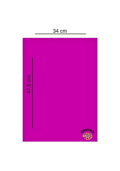 35x50 Cm Mor Renk Mukavva Kartonu 5 Adet