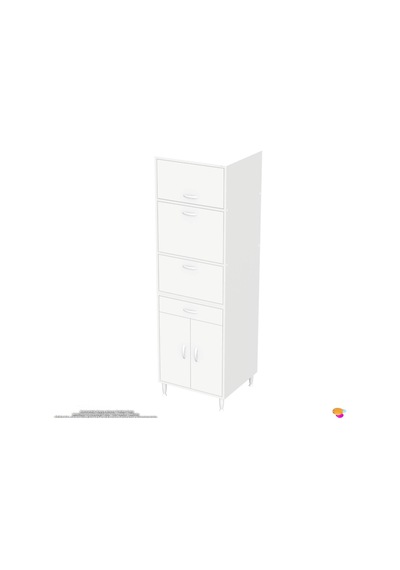 Modilayn Ennet: 60x194.6x48 Cm. Ekmeklikli Kiler Dolabı. 1 Çekmece, 5 Kapaklı. Mutfağınıza Özel Beyaz Modilayn Ennet: 60x194.6x48 Cm. Ekmeklikli Kiler Dolabı. 1 Çekmece, 5 Kapaklı. Mutfağınıza Özel Beyaz