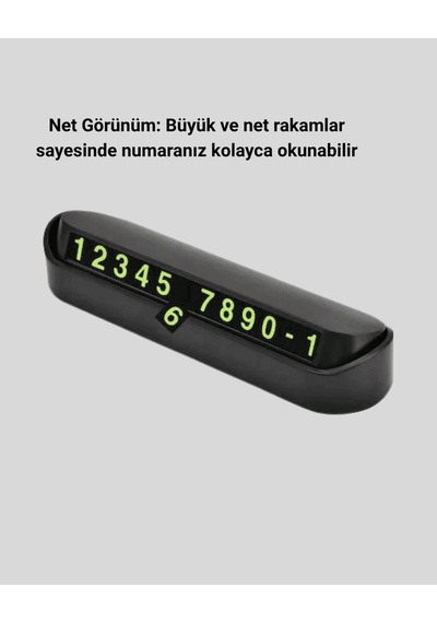 Çevirmeli Park Numaratörü Alüminyum Gri, Kolay Montaj Net Görünüm 0