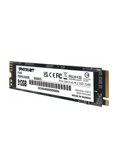 Patrıot 512gb P320 P320p512gm28 3000- 2200mb/s M2 Nvme Gen3 Disk