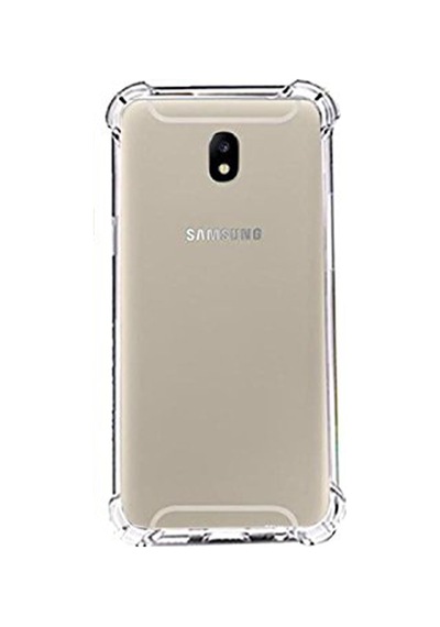 Rarroz Samsung Galaxy C710 J7 Plus Uyumlu Arka Koruma Arka Koruma Kılıf - Şeffaf Şeffaf