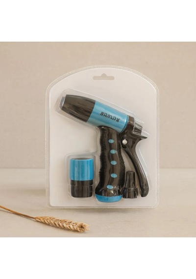 Jenerik 3-in-1 Sulama Tabanca Seti Tabanca + 2 Bağlantı Aparatı