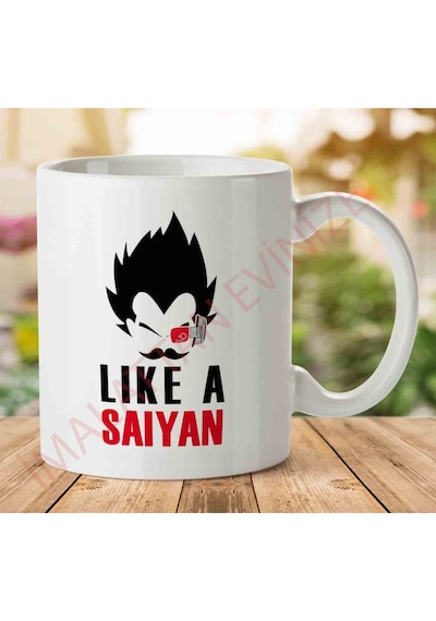 1-1518 Like A Saıyan İki Tarafı Baskılı Kupa Bardak.jpg