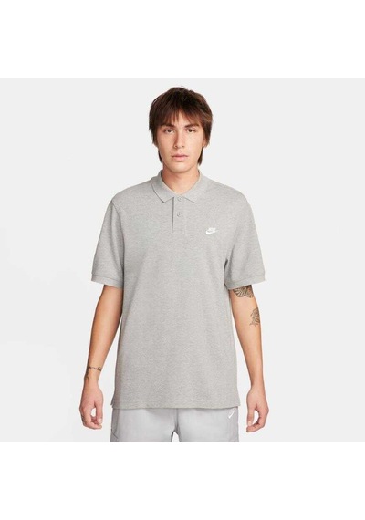 Nike Club Ss Polo Pique Tişört Gri