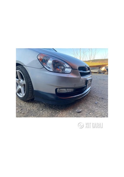 Kit Garaj Hyundai Accent Era Custom Ön Ek Boyasız Plastik Mat Siyah