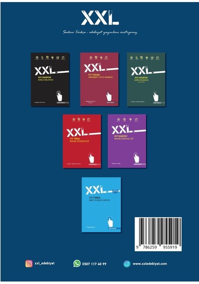 Xxl Dil Bilgisi Uygulamalı Soru Bankası Dersia Yayınları