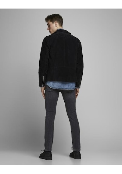 Jack & Jones Jack&jones 12159030 Erkek Glenn Slim Black Denim Siyah Siyah