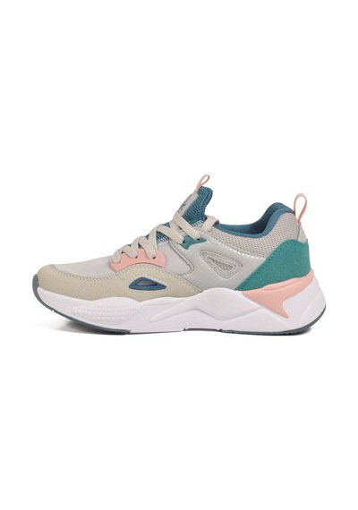 United Colors Of Benetton Gri Bağcıklı Memory Foam Unisex Spor Ayakkabı Bnı-11109 G