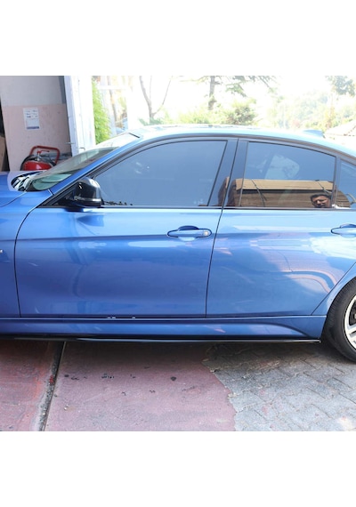 Cappafe Bmw F30 Marşpiyel Alt Çıta Set Performans Parlak Siyah 2