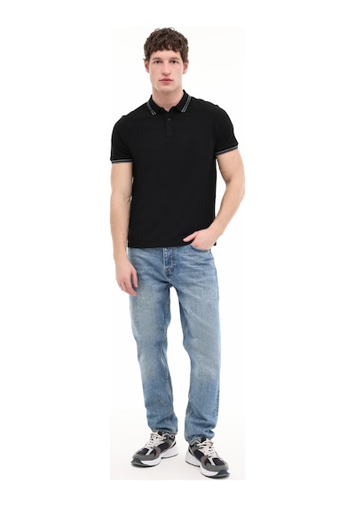 Kinetix Mb Yk Cz 12bs108 6fx Siyah Erkek Polo Yaka Kısa Kol T-shirt 000000000102121360