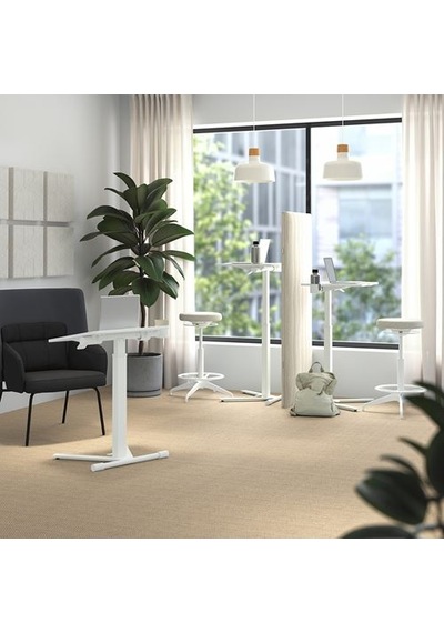 Ikea Mıttzon Yüksekliği Ayarlanabilen Çalışma Masası, Beyaz, 66x50 Cm Ikea Mıttzon Yüksekliği Ayarlanabilen Çalışma Masası, Beyaz, 66x50 Cm