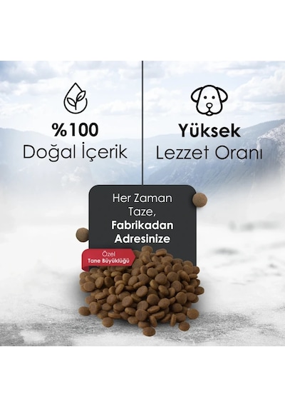 Gofrette Biftekli Yetişkin Köpek Maması 15 KG