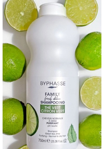 Family Fresh Normal Ve Yağlı Saçlara Özel Yesil Çay Ve Misket Limonlu Şampuan 750ml