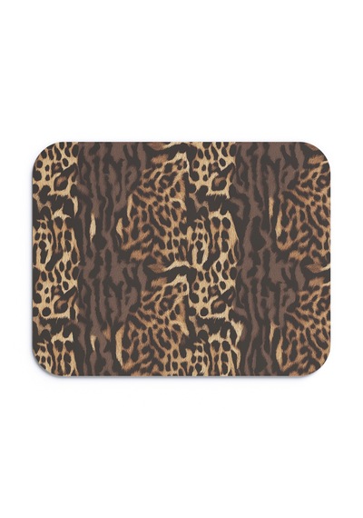 Leopar Desenli Renkli Ergonomik Mouse Pad Kaymaz Taban Ev Ve Ofis Kullanımı Fare Altlığı Mousepad Çok Renkli