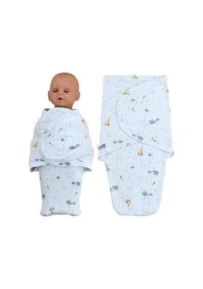 Sebi Yenidoğan Bebek Kundak 72096 Mavi