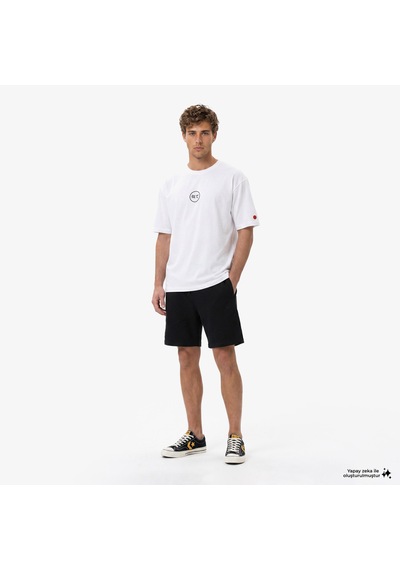 Unıted4 Regular Fit Erkek Siyah Şort Koshort Çok Renkli