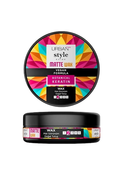 Style Guide Doğal Ve Mat Görünüm Sağlayan Esnek Tutuşlu Wax 100 Ml- Vegan
