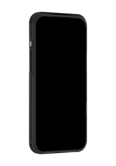 Apple iPhone 18 Pro Kılıf M-safe Uyumlu Raptic Aramid Dual Karbon Fiber Mondrian Serisi Kapak Siyah