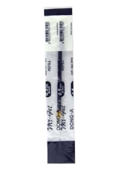 Dong-A Tükenmez Kalem Yedeği 12Li Mygel Jel 0.5 MM Siyah 211110