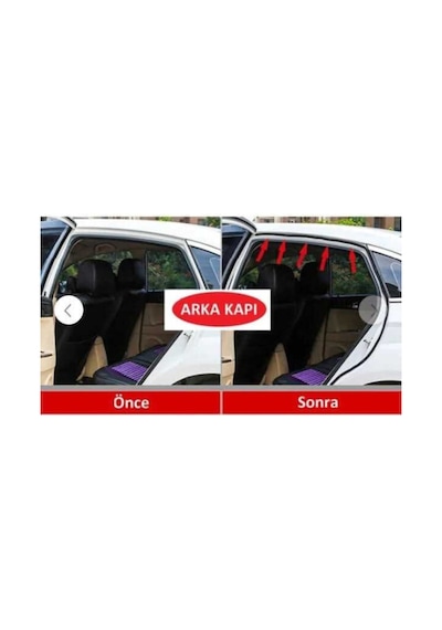 Oto Kapı Bagaj Ve Kaputlar İçin Ses Isı Ve Toz Yalıtım Fitili 5 M