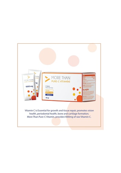 More Than Pure C 1000mg/saşe C Vitamini
