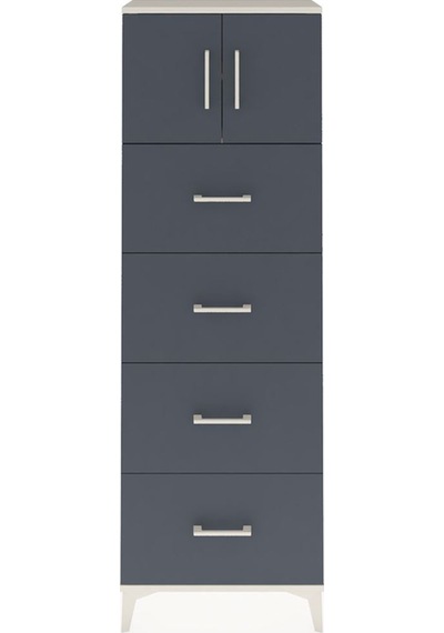 Arges Dolap 2 Raflı 4 Çekmeceli 2 Kapaklı 60x30x182 Aytaşı-an... Aytaşı