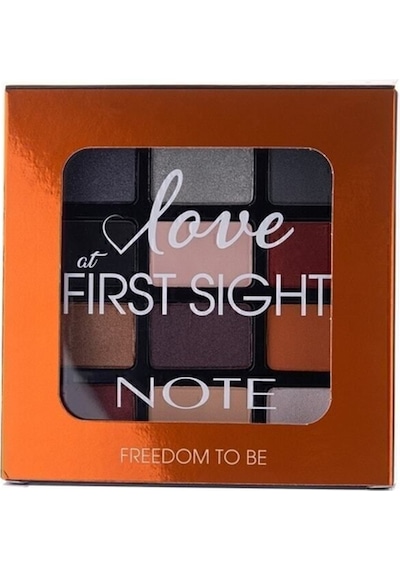 Note Cosmetique Love At First Sight Eyeshadow Mat Ve Işıltılı Toz Göz Far Paleti - 203 Freedom To Be