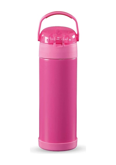Thermos F422 Funtainer Çocuk Pipetli Termos 0,47l Neon Pink 024352 Pembe