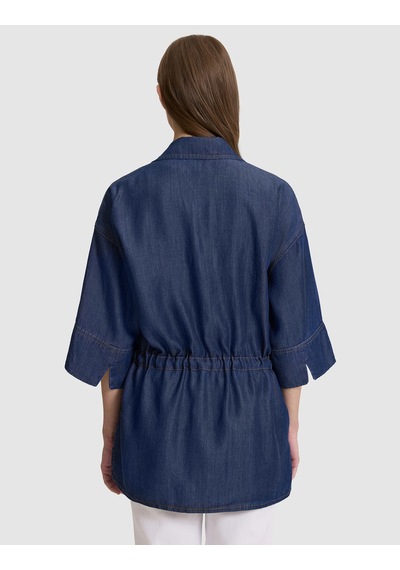 Pierre Cardin Kadın Koyu Mavi Gömlek Jean 50324929-vr032